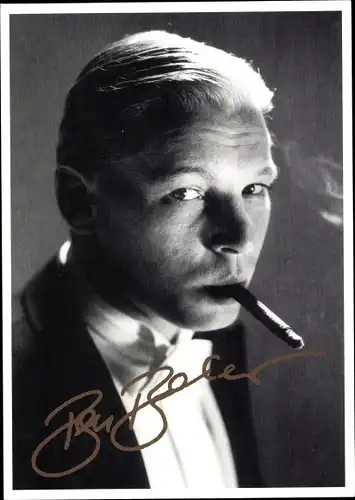 Ak Schauspieler Ben Becker, Portrait, Zigarette, Comedian Harmonists