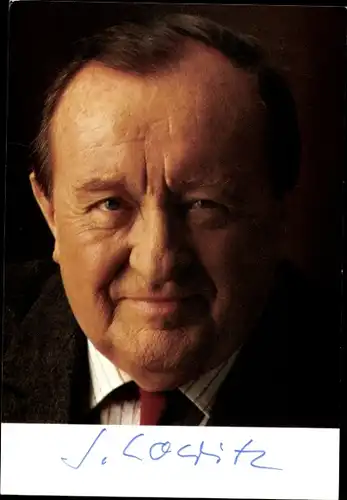 Ak Schauspieler Siegfried Lowitz, Portrait, Autogramm