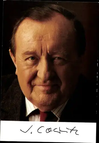 Ak Schauspieler Siegfried Lowitz, Portrait, Autogramm