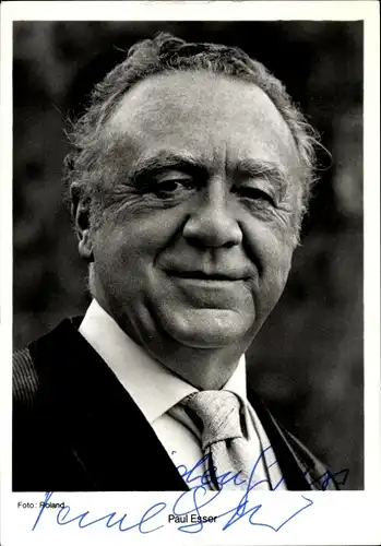 Ak Schauspieler Paul Esser, Portrait, Autogramm