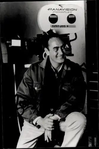 Ak Schauspieler, Bernd Eichinger, Portrait, Autogramm, Filmproduzent, Filmkamera