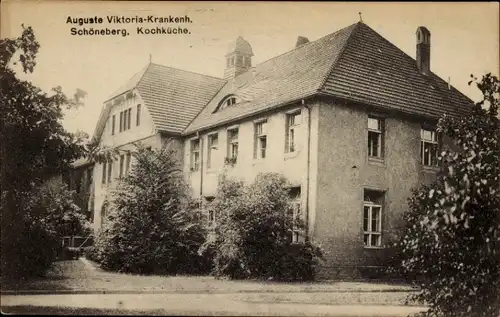 Ak Berlin Schöneberg, Auguste Viktoria Krankenhaus, Kochküche