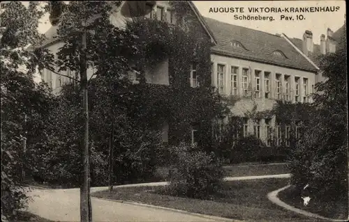 Ak Berlin Schöneberg, Auguste Viktoria Krankenhaus, Pavillon 10