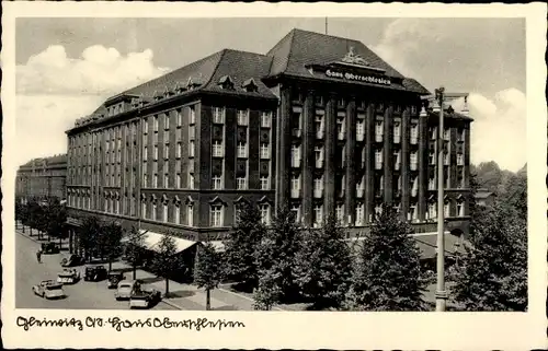 Ak Gliwice Gleiwitz Oberschlesien, Haus Oberschlesien