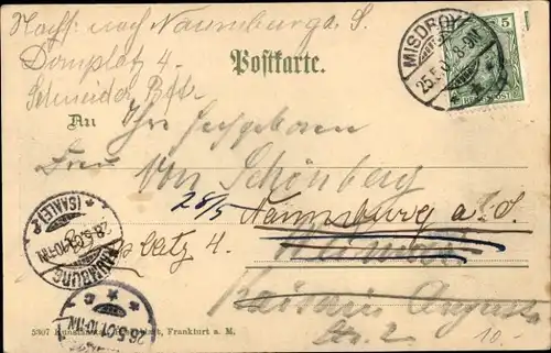 Ak Salon-Schnelldampfer Kronprinz Friedrich Wilhelm