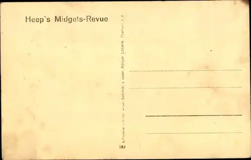 Ak Heep's Midgets-Revue, Liliputaner