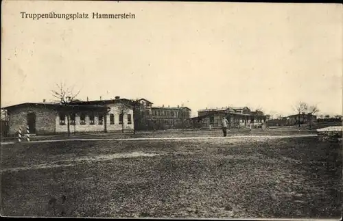 Ak Czarne Hammerstein Westpreußen, Truppenübungsplatz