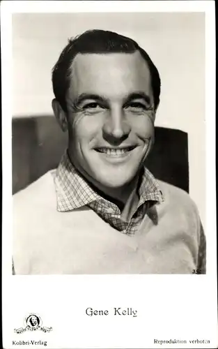 Ak Schauspieler Gene Kelly,  Portrait