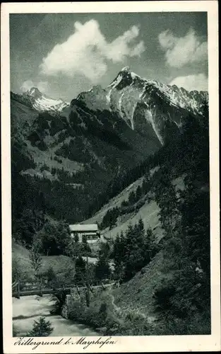 Ak Brandberg Tirol Österreich, Zillergrund