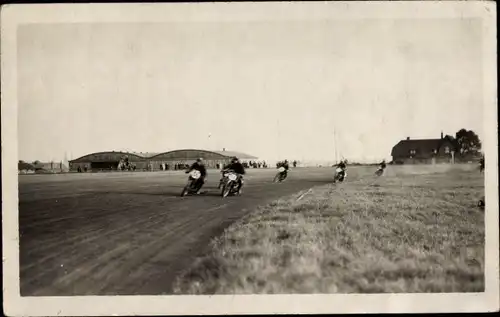 Foto Ak Speedway, Motorradrennen, Rennstrecke