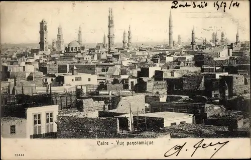 Ak Cairo Kairo Ägypten, Panorama