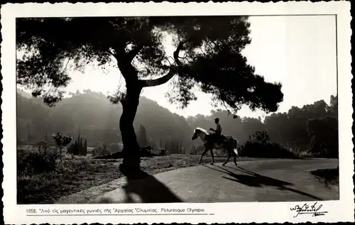 Foto Olympia Griechenland, Idyll, Reitpartie