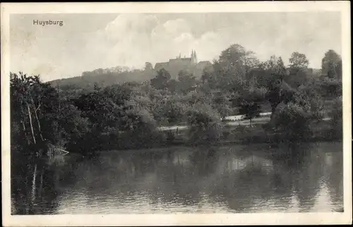 Ak Huy Sachsen Anhalt, Blick zur Huysburg