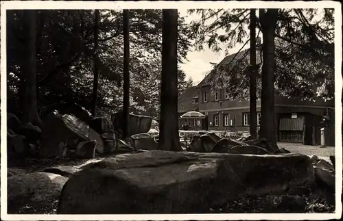 Ak Gernrode Quedlinburg im Harz, Berggasthaus Viktorhöhe