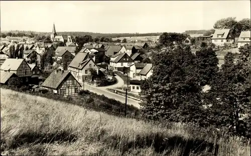 Ak Elbingerode Oberharz am Brocken, Gesamtansicht, Kirchturm