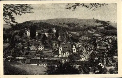 Ak Stolberg im Harz, Teilansicht