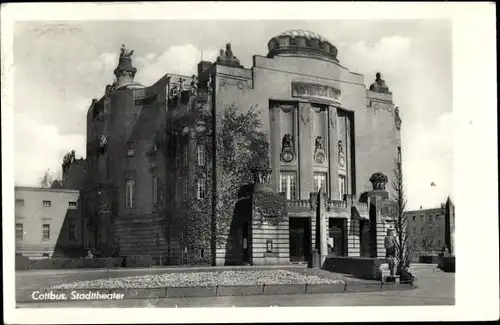 Ak Cottbus in der Niederlausitz, Stadttheater