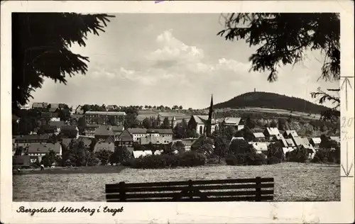 Ak Altenberg im Erzgebirge, Bergstadt, Ortsansicht