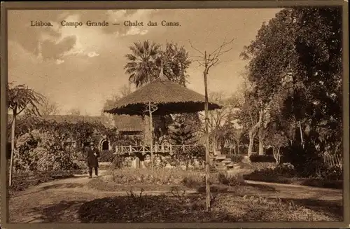 Ak Lisboa Lissabon Portugal, Campo Grande, Chalet das Canas