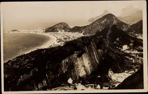 Ak Rio de Janeiro Brasilien, Praia de Copacabana