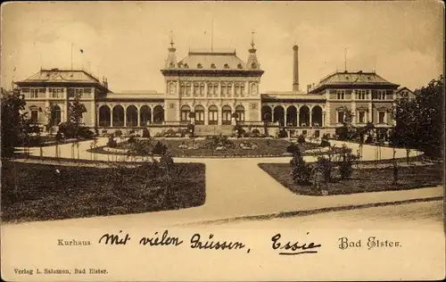 Ak Bad Elster im Vogtland, Kurhaus