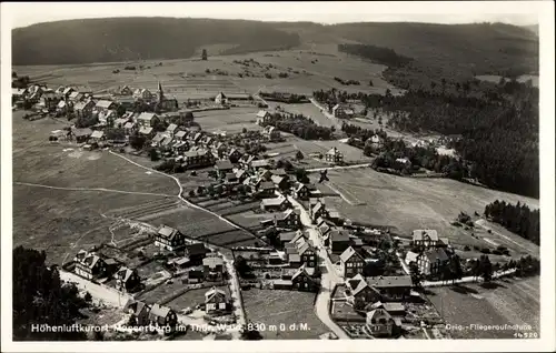 Ak Masserberg in Thüringen, Luftbild