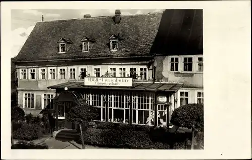 Ak Oberweißbach im Weißbachtal Thüringen, Ferienheim