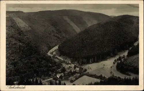 Ak Bockschmiede Döschnitz in Thüringen, Panorama