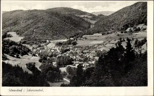 Ak Sitzendorf in Thüringen, Panorama