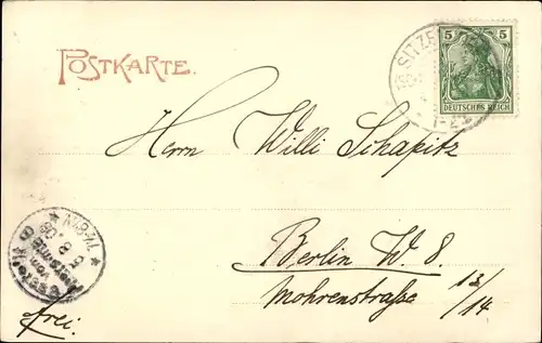 Ak Sitzendorf in Thüringen, Panorama