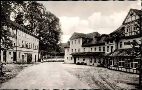 Ak Paulinzella Rottenbach Königsee in Thüringen, Klosterschenke