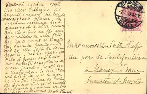 Ak Kehl, Rheinpartie, Bäume, Ufer