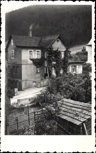 Ak Sitzendorf in Thüringen, Gasthaus Waldfrieden