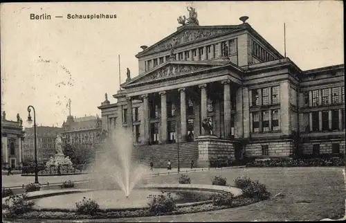 Ak Berlin Mitte, Schauspielhaus