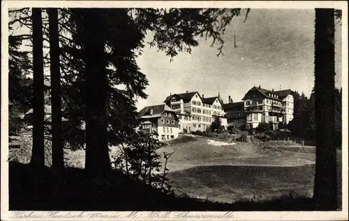 Ak Bühlertal im Schwarzwald, Kurhaus Hundseck