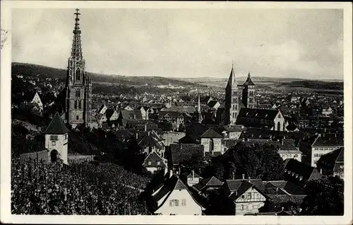 Ak Esslingen am Neckar, Ortsansicht