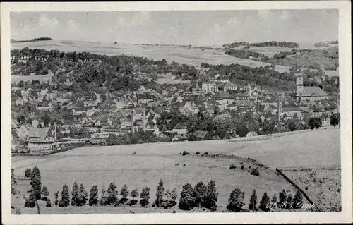 Ak Lößnitz im Erzgebirge, Totale