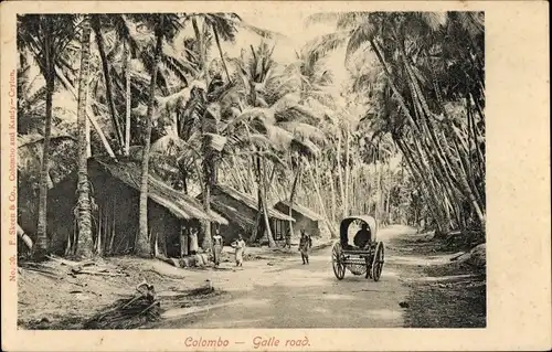 Ak Colombo Ceylon Sri Lanka, Galle Road
