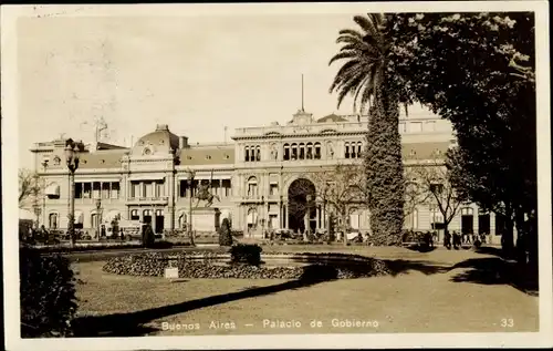 Ak Buenos Aires Argentinien, Palacio de Gobierno