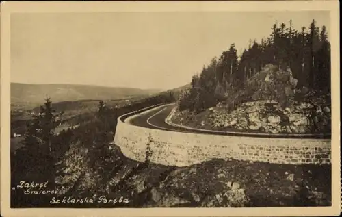 Ak Szklarska Poręba Schreiberhau Riesengebirge Schlesien, Serpentine