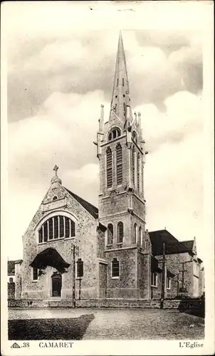 Ak Camaret sur Aigues Vaucluse, Kirche