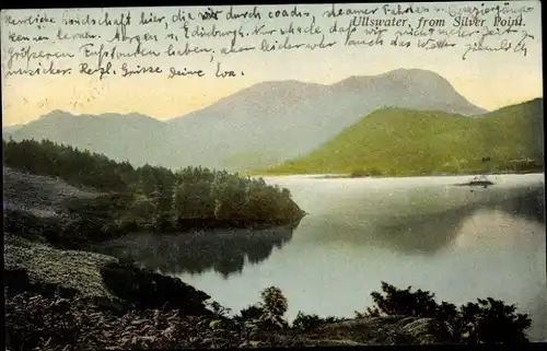 Ak Ullswater Lake District Cumbria England, from Silver Point