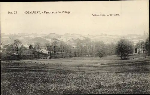 Ak Hoeilaart Hoeylaert Flämisch Brabant, Panorama du Village