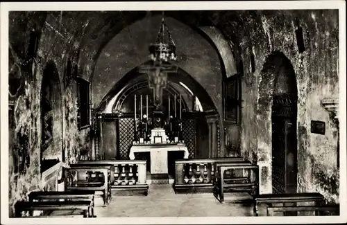 Ak Assisi Umbria, Interno della Chiesa di S. Damiano