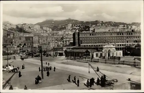 Ak Genova Genua Liguria, Platz, Ortsansicht