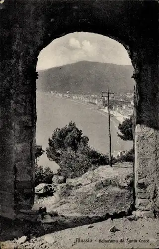 Ak Alassio Liguria, Panorama da Santa-Croce