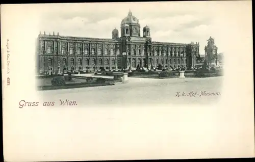 Ak Wien 1 Innere Stadt, Kaiserlich königliches Hof Museum