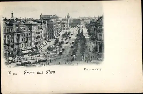 Ak Wien 1 Innere Stadt, Franzensring