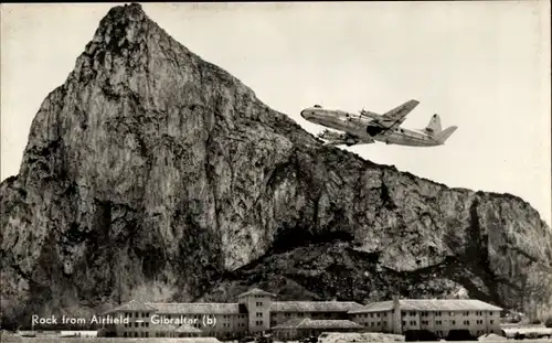 Ak Gibraltar, Rock from Airfield, Flugzeug