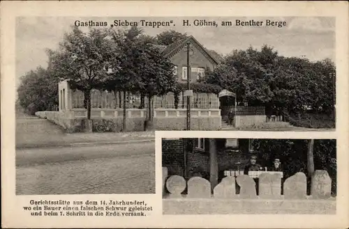 Ak Ronnenberg in Niedersachsen, Gasthaus Sieben Trappen am Benther Berg